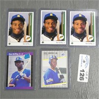 1989 Ken Griffey Jr RC Rookie Baseball Cards