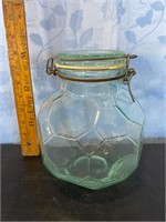 Vintage Honeycomb Jar