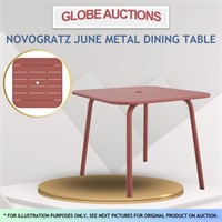 NOVOGRATZ JUNE METAL DINING TABLE (MSP:$577)