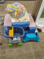 Toy Cart Table Balls ScootAround-LotofFour(4)