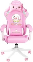 Pink Love Gaming Chair Cute Cartoon