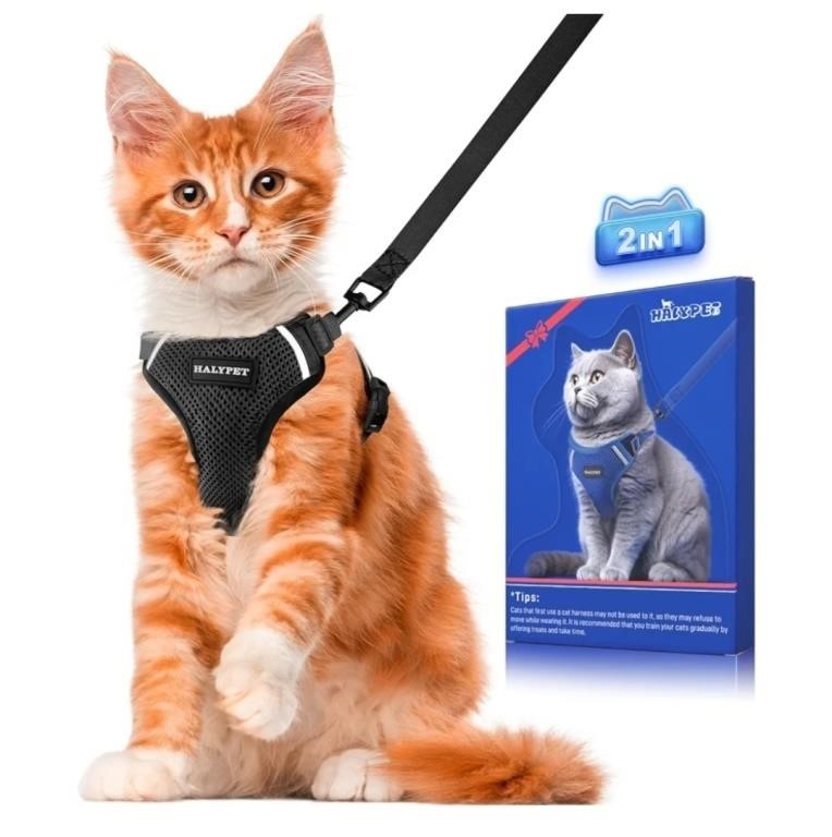 Small size Halypet Cat Harness and Leash Set [