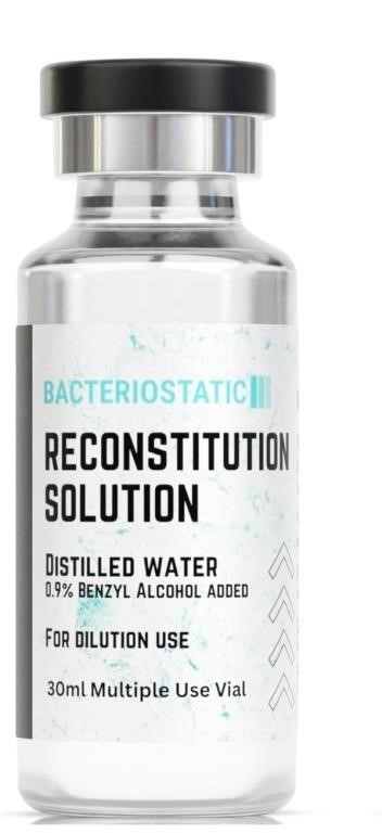 BACTERIOSTATIC Reconsitution Solution 30 ml in