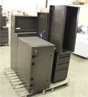 (3) File Cabinets & (3) Cubical Cabinets, Various