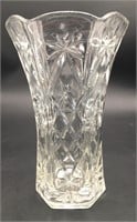 Vintage Crystal  Vase Hand Cut Glass