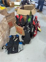 Large box of life vests
