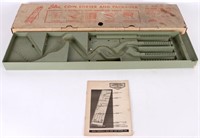 VINTAGE EVANS COIN SORT/PACKAGER MODEL 607 W/ BOX