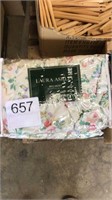 1 LOT (2) BED SKIRTS