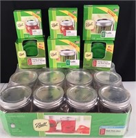 NOS Ball Canning Jars & Lids