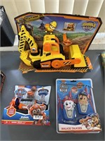 Lot of 3 Paw Patrol/Rubble&Crew Toys