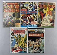 New Gods, Metal Men, Kamandi, Warlord Comics