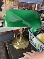 Office Desk Lamp Vintage, Glass  (Living room by
