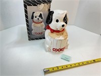 Ceramic Puppy Cookie Jar