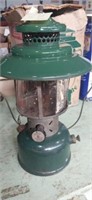 1951 green Coleman lantern A51 14.5in