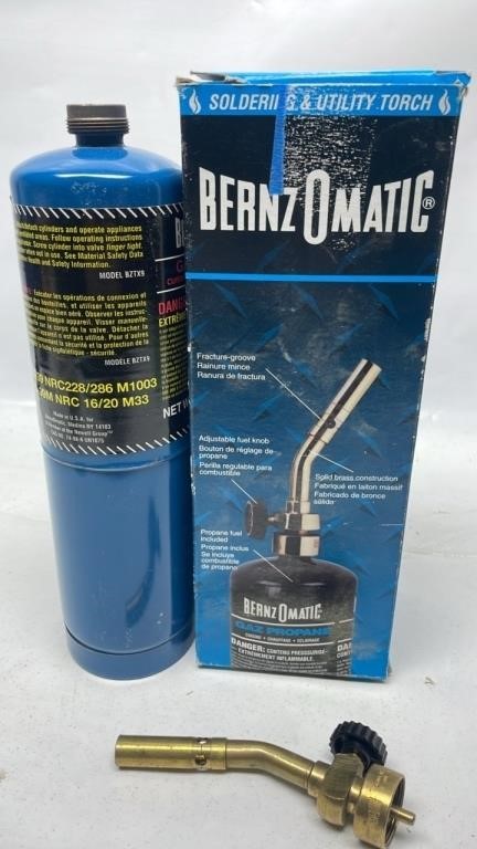 Bernzomatic Propane Solder Utility Torch