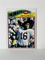 1977 Topps Jim Plunkett Card