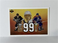 1991 Upperdeck Hof Wayne Gretzky Card