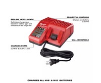 Milwaukee M12 and M18 12-Volt/ Battery Charger