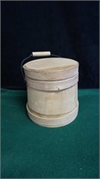 Vintage Wooden Dairy Bucket