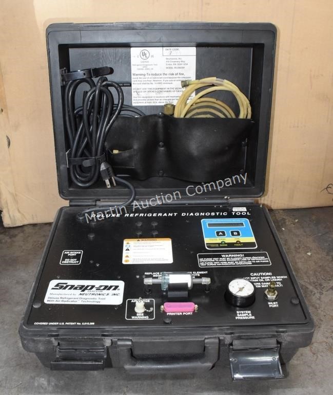 (S2) Snap-On EEAC312 B Refrigerant Identifier