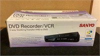 Sanyo DVD Recorder/VCR 2 way Dubbing Transfer VHS