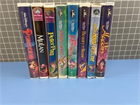 WALT DISNEY VHS CARTOON VIDEO TAPES VINTAGE