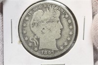 1897 Barber Half Dollar