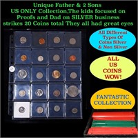 Unique Father & 2 Sons US ONLY Collection,The kids