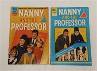 Compete Set (1 & 2) Nanny & the Professor Comics