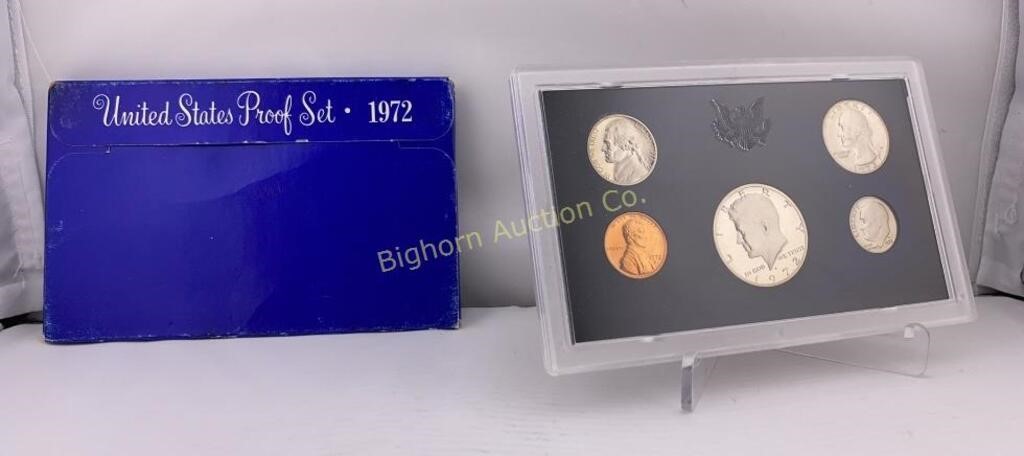 1972-S US Mint Proof Coin Set