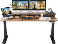 FEZIBO Height Adjustable Electric Standing Desk wi