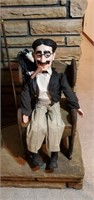 Gomez Adams doll and chair