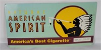 American Spirit Tobacco Tin Sign