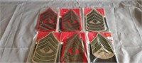6 Packs Of Military Patches.