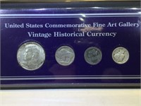 US Comm. Fine Art Gallery Historical Currency Set