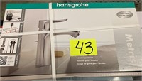 hansgrohe lavatory faucet factory sealed