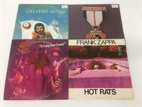 ELO, Frank Zappa, Cat Stevens Plus LPs