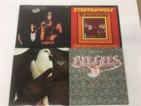 Steppenwolf, Sonny & Cher, Bee Gees & Santana LPs