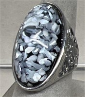 Ring elegant sparkles size 7