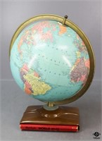 Replogle Globe on Metal Stand W/Atlas