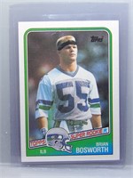 Brian Bosworth 1988 Topps Rookie