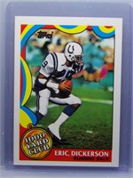 Eric Dickerson 1989 Topps Insert
