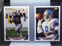 Troy Aikman Michael Irvin 1993 Topps