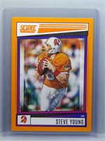 Steve Young 2022 Score Orange Insert