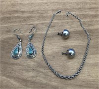 Lot Of New & Old Silver Jewelry