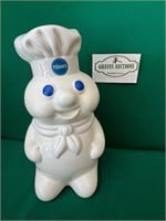 1999 Pilsbury Dough Boy Cookie Jar 13” tall