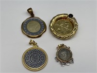 Coin & Token Necklace Pendants.