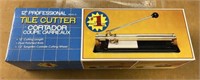 12" Professional Tile Cutter