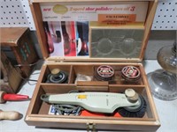 VIN. SUNBEAM SHOE SHINE KIT NEVER USED