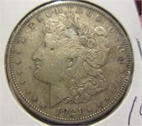 1921-S morgan silver dollar